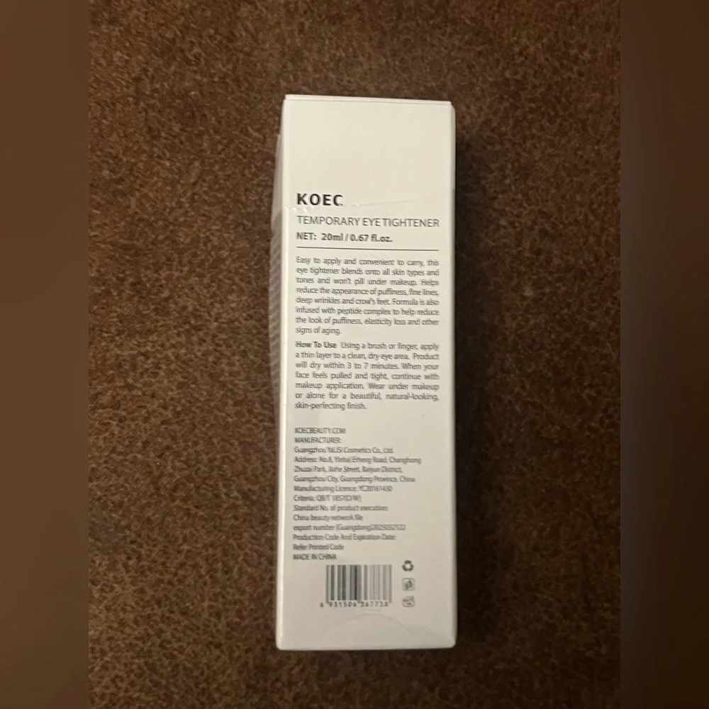 Fancy* New! KOEC Beauty Temporary Eye Tightener + 2 Brushes